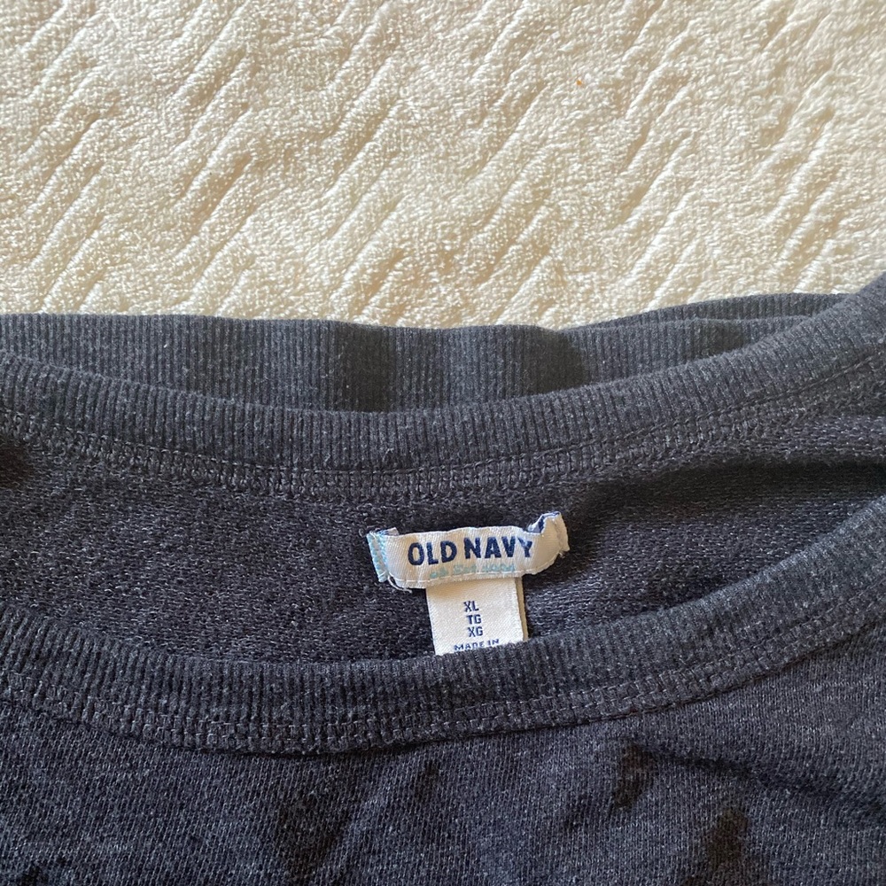 Old navy XL gray long sleeve sweater